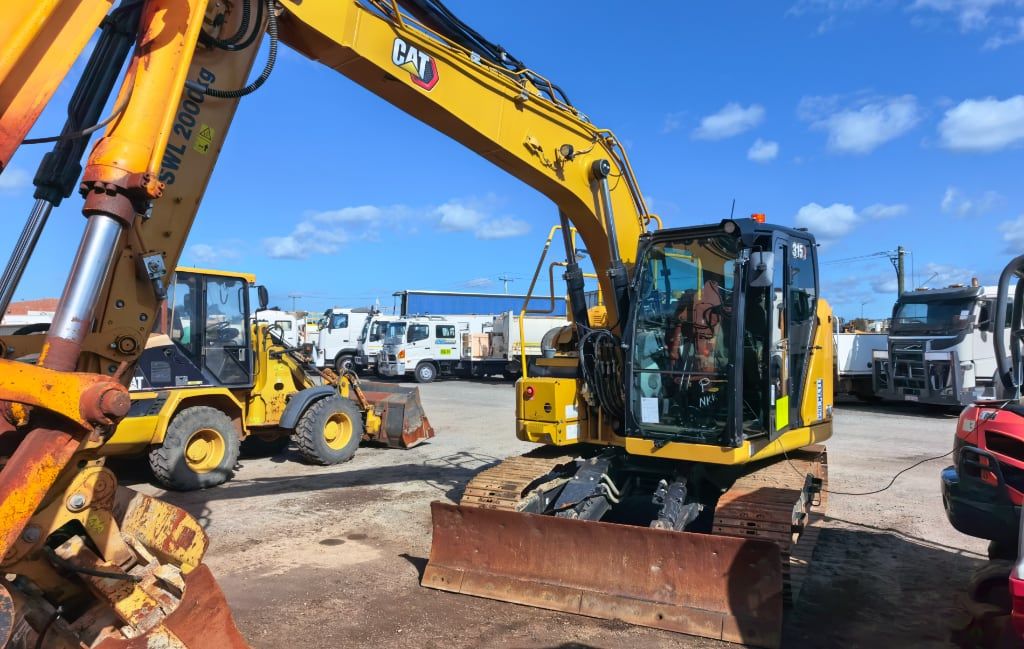 Inspection day photo 1 of the 2022 Caterpillar 315