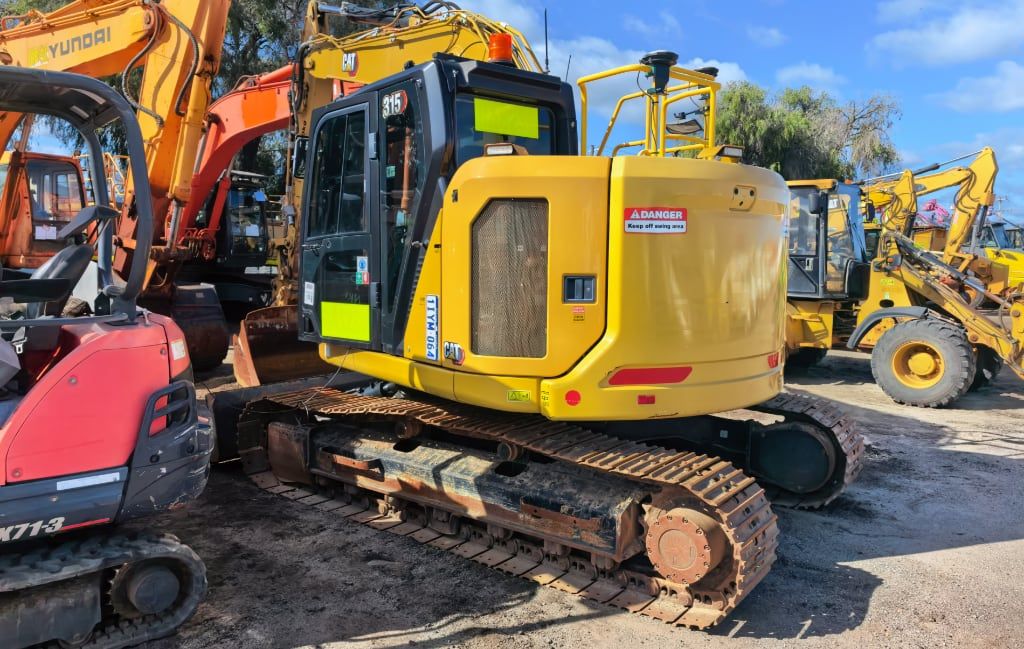 Inspection day photo 2 of the 2022 Caterpillar 315